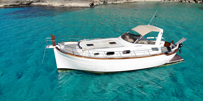 ALMA_DayBoat_Mallorca_Charter_side_view