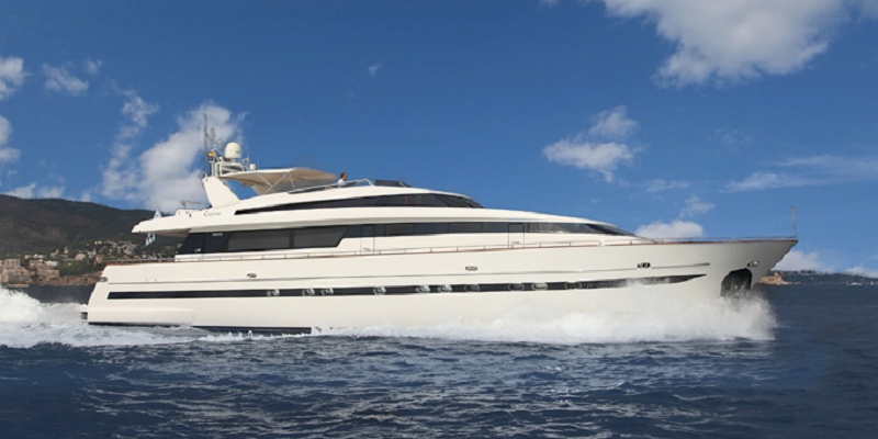 Yacht Carom exterior view starboard side