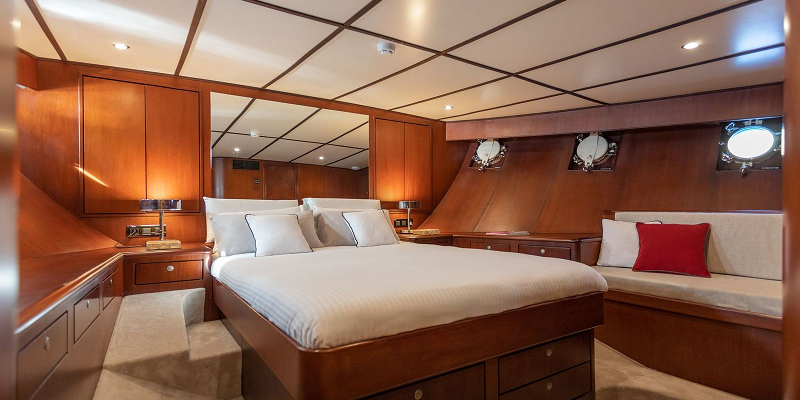 Fairmile Yacht Charter Alcudia Mallorca Cabin View