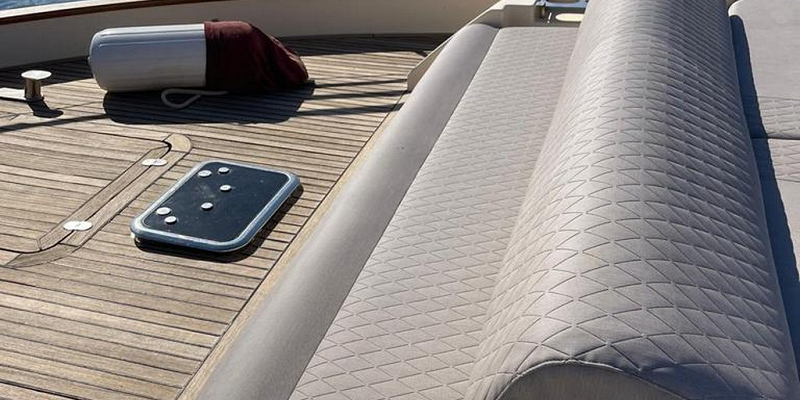 Guy Couch 70 Yacht for sale deck seating
