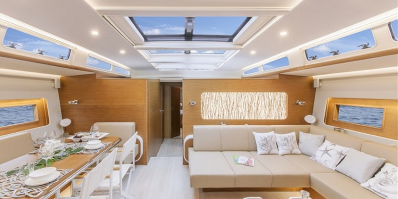 Hanse 675 Agarimo Six Exterior sailing yacht charter interior