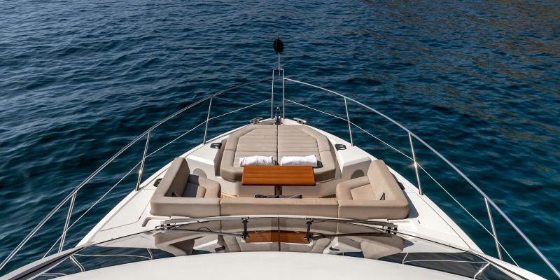 La Nonno Sunseeker_Yacht Charter Mallorca_bow seating area