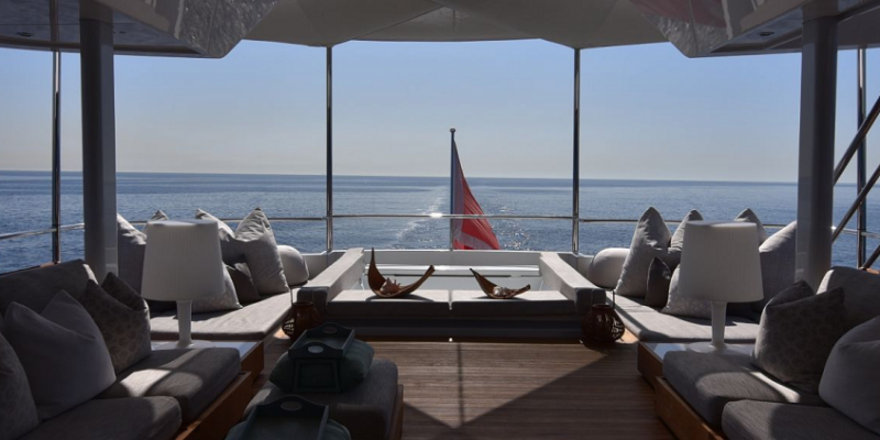 Life Saga Superyacht for charter Lamprell Marine luxury