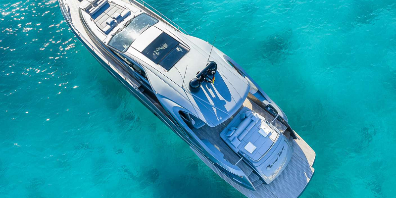 Marleena_VIII_Yacht_Charter_Mallorca_Exterior_Aerial_View_Blue_Sea
