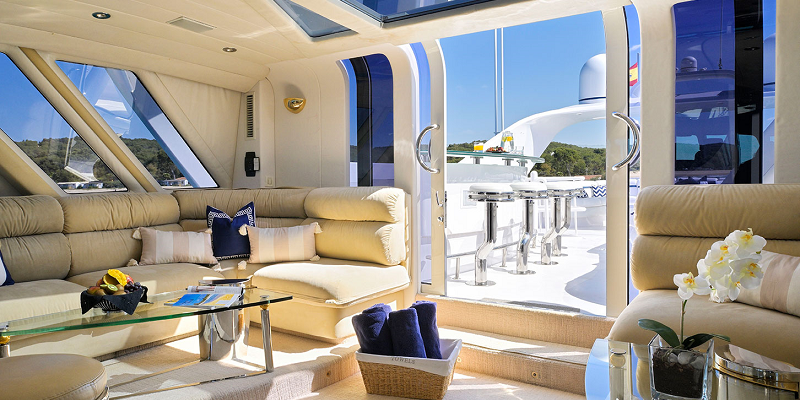 Moonraker Norship Yacht Salon yacht for charter