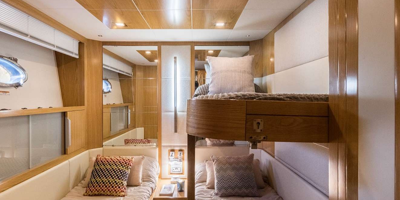 Triple cabin on yacht Rodman Muse 74 Mr Corn