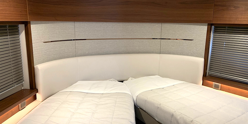 Princess V55 For Sale Mallorca Cabin Beds Open