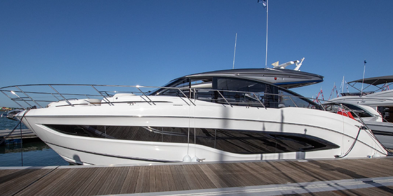 Princess V55 For Sale Mallorca Exterior View