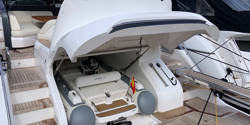 Princess V55 For Sale Mallorca Tender