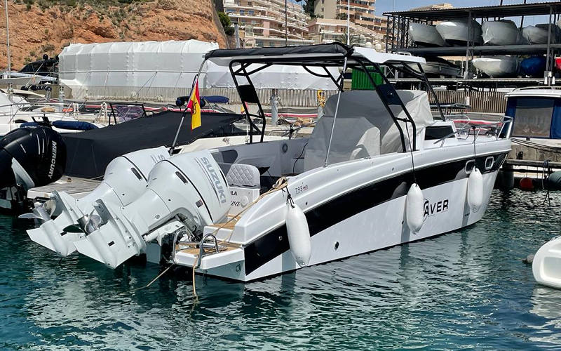 Saver_795_Day_Boat_for_Charter_Puerto_Portals_Mallorca_exterior