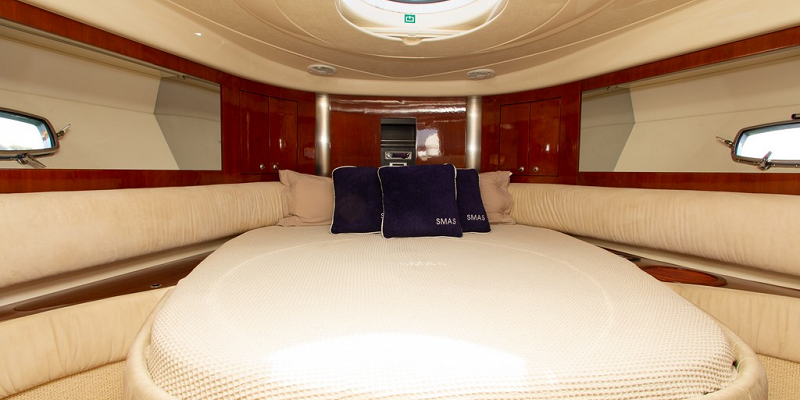 Targa52_Smas_Boat For Sale Main Cabin double bed